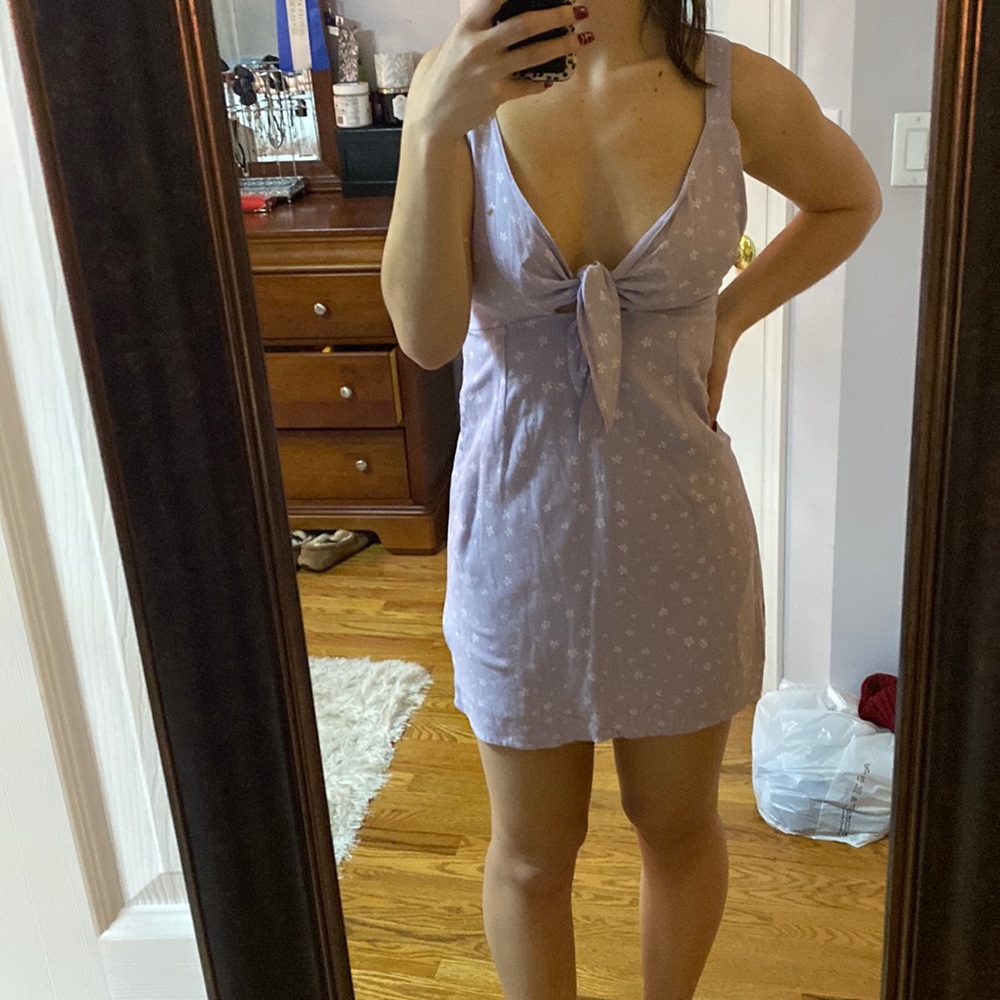 purple pacsun dress